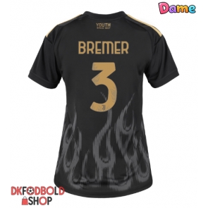 Juventus Gleison Bremer #3 Tredje trøje Dame 2026-27 Kort ærmer Juventus Gleison Bremer #3 Tredje trøje Dame 2026-27 Kort ærmer